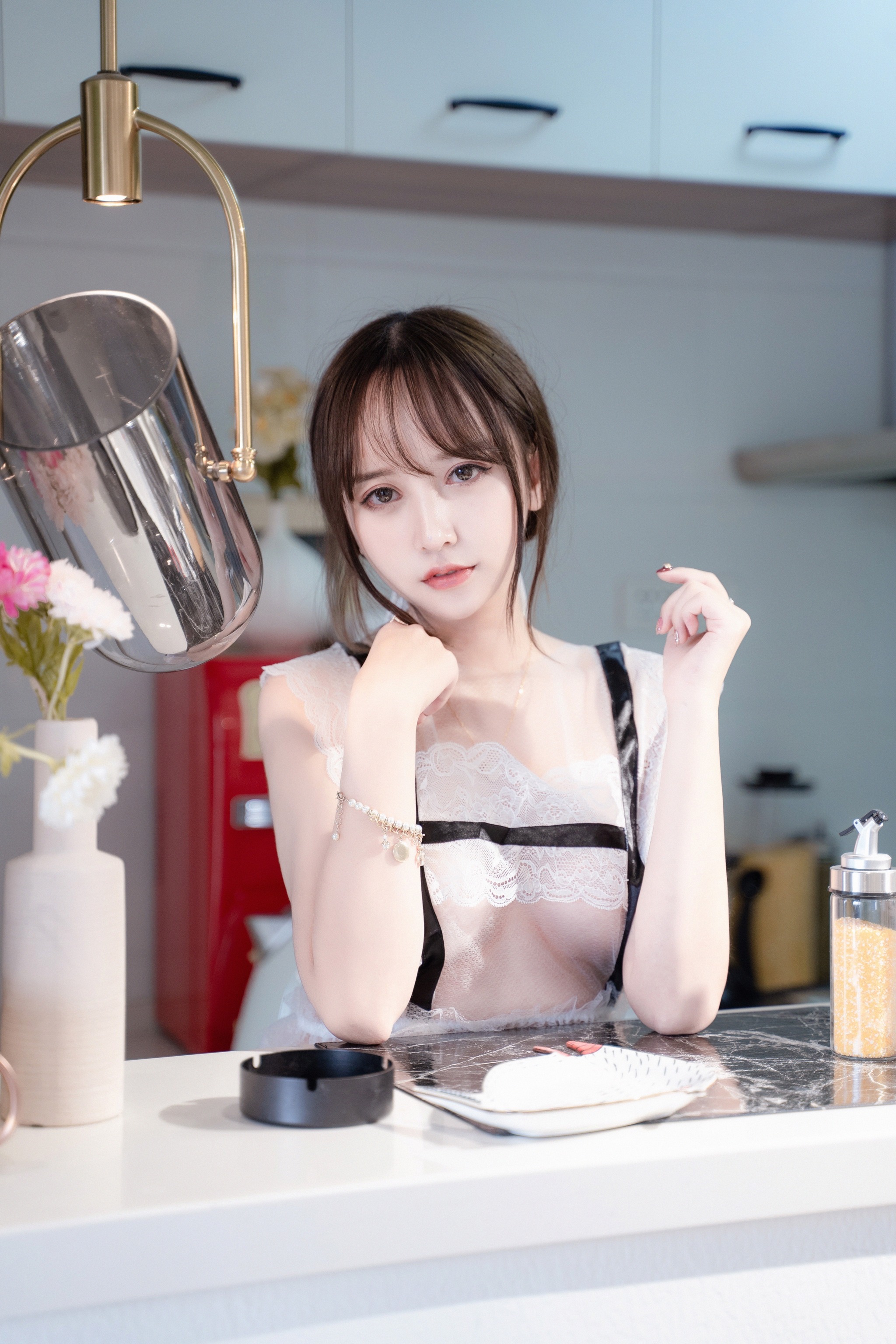 图片[1]-过期米线线喵 – NO.065 厨娘 [28P]-XikXak